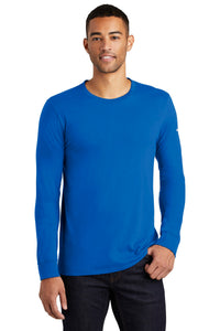 Nike Core Cotton Long Sleeve Tee - Game Royal