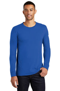 Nike Core Cotton Long Sleeve Tee - Rush Blue