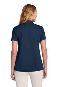 Nike Women's Dry Essential Solid Polo NKBV6043 - Midnight Navy Back