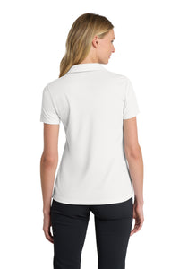 Nike Women's Dri-FIT Micro Pique 2.0 Polo NKDC1991 - White Back