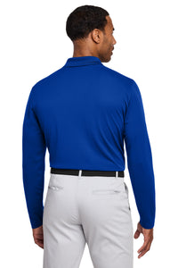 Nike Dri-FIT Micro Pique 2.0 Long Sleeve Polo NKDC2104 - Game Royal Back