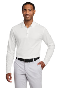 Nike Dri-FIT Micro Pique 2.0 Long Sleeve Polo NKDC2104 - White
