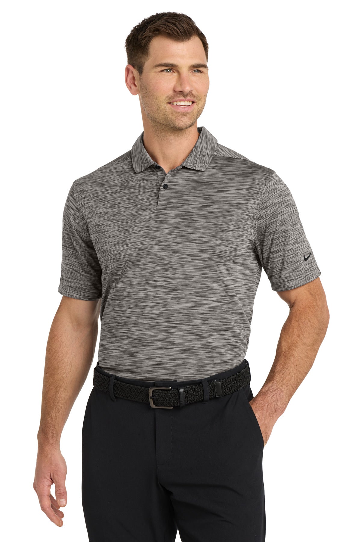 Nike Dri-FIT Vapor Space Dyed Polo NKDC2109 - Anthracite