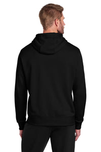 Nike Club Fleece Sleeve Swoosh Full-Zip Hoodie NKDR1513 - Black Back