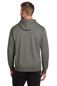 Nike Club Fleece Sleeve Swoosh Full-Zip Hoodie NKDR1513 - Charcoal Heather Back