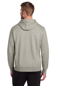 Nike Club Fleece Sleeve Swoosh Full-Zip Hoodie NKDR1513 - Dark Grey Heather Back