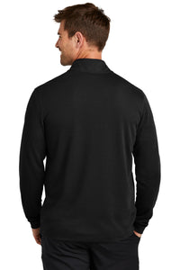 Nike Textured 1/2-Zip Cover-Up  NKDX6702 - Black Back