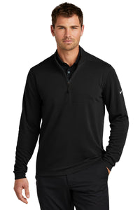 Nike Textured 1/2-Zip Cover-Up  NKDX6702 - Black