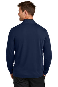 Nike Textured 1/2-Zip Cover-Up  NKDX6702 - College Navy Back