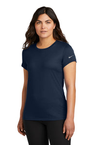 Nike Women's Swoosh Sleeve rLegend Tee NKDX8734 - College Navy