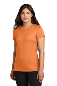 Nike Women's Swoosh Sleeve rLegend Tee NKDX8734 - Desert Orange
