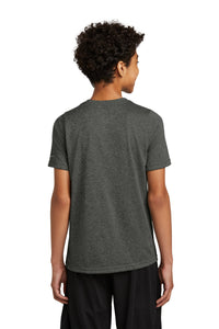 Nike Youth Swoosh Sleeve rLegend Tee NKDX8787 - Dark Smoke Heather Back