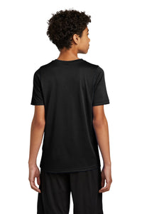 Nike Youth Swoosh Sleeve rLegend Tee NKDX8787 - Black Back