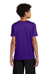 Nike Youth Swoosh Sleeve rLegend Tee NKDX8787 - Court Purple Back