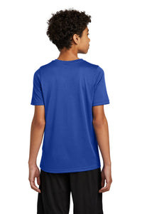 Nike Youth Swoosh Sleeve rLegend Tee NKDX8787 - Game Royal Back