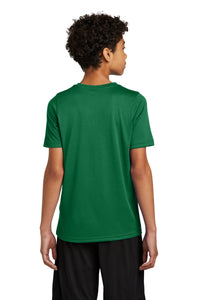 Nike Youth Swoosh Sleeve rLegend Tee NKDX8787 - Gorge Green Back