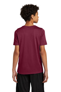 Nike Youth Swoosh Sleeve rLegend Tee NKDX8787 - Team Maroon Back