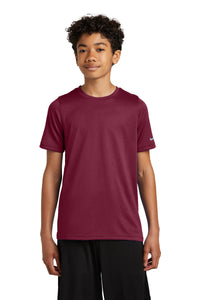 Nike Youth Swoosh Sleeve rLegend Tee NKDX8787 - Team Maroon