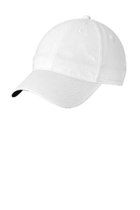 Nike Unstructured Cotton/Poly Twill Cap NKFB6449 - White