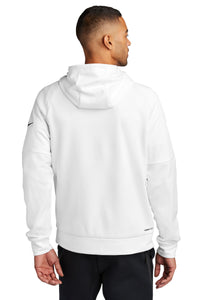 Nike Therma-FIT Pocket 1/4-Zip Fleece Hoodie NKFD9742 - White Back