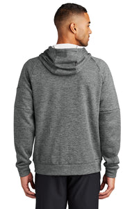 Nike Therma-FIT Pocket Full-Zip Fleece Hoodie NKFD9859 - Charcoal Heather Back
