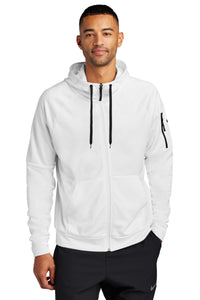 Nike Therma-FIT Pocket Full-Zip Fleece Hoodie NKFD9859 - White