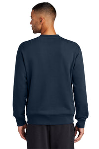 Nike Club Fleece Sleeve Swoosh Crew NKFD9863 - Midnight Navy Back