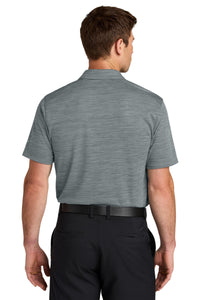 Nike Dri-FIT Striated Polo NKFQ4792 - Cool Grey Back