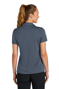 Nike Women's Dri-FIT Smooth Heather Polo NKFQ4793 - Navy Heather Back