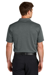 Nike Dri-FIT Smooth Heather Polo NKFQ4794 - Anthracite Heather Back