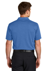 Nike Dri-FIT Smooth Heather Polo NKFQ4794 - Game Royal Heather Back