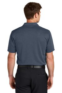 Nike Dri-FIT Smooth Heather Polo NKFQ4794 - Navy Heather Back