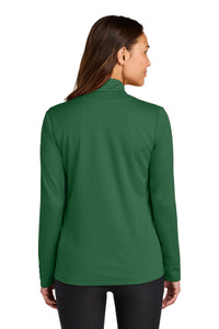Nike Women's Essential 1/2-Zip Cover-Up NKHM7969 - Gorge Green Back