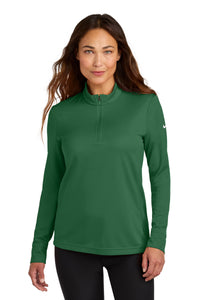 Nike Women's Essential 1/2-Zip Cover-Up NKHM7969 - Gorge Green