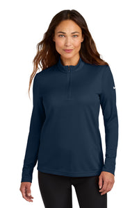Nike Women's Essential 1/2-Zip Cover-Up NKHM7969 - Navy