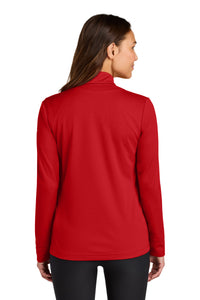 Nike Women's Essential 1/2-Zip Cover-Up NKHM7969 - University Red Back