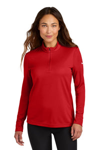 Nike Women's Essential 1/2-Zip Cover-Up NKHM7969 - University Red