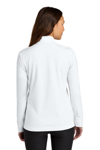 Nike Women's Essential 1/2-Zip Cover-Up NKHM7969 - White Back