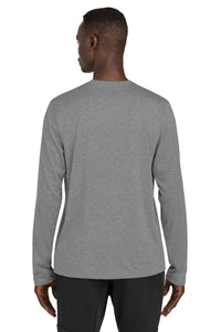 Nike Team rLegend Long Sleeve Tee NKHQ4550 - Carbon Heather Back