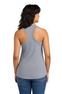 Next Level Apparel Women's Ideal Racerback Tank NL1533 - Heather Gray Back