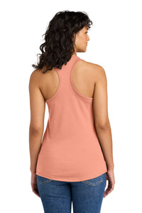 Next Level Apparel Women's Ideal Racerback Tank NL1533 - Light Orange Back