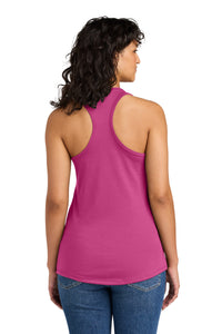 Next Level Apparel Women's Ideal Racerback Tank NL1533 - Raspberry Back