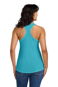 Next Level Apparel Women's Ideal Racerback Tank NL1533 - Tahiti Blue Back