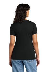 Next Level Apparel Women's Ideal V-Neck Tee NL1540 - Black Back