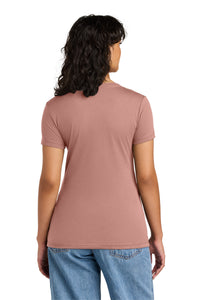 Next Level Apparel Women's Ideal V-Neck Tee NL1540 - Desert Pink Back