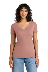 Next Level Apparel Women's Ideal V-Neck Tee NL1540 - Desert Pink