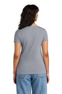 Next Level Apparel Women's Ideal V-Neck Tee NL1540 - Heather Gray Back