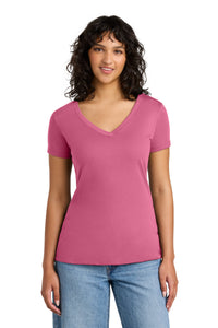 Next Level Apparel Women's Ideal V-Neck Tee NL1540 - Hot Pink