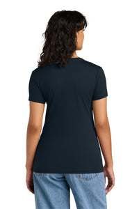 Next Level Apparel Women's Ideal V-Neck Tee NL1540 - Midnight Navy Back