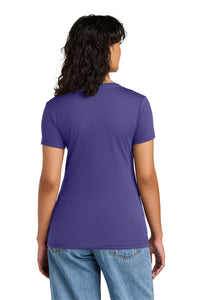 Next Level Apparel Women's Ideal V-Neck Tee NL1540 - Purple Rush Back